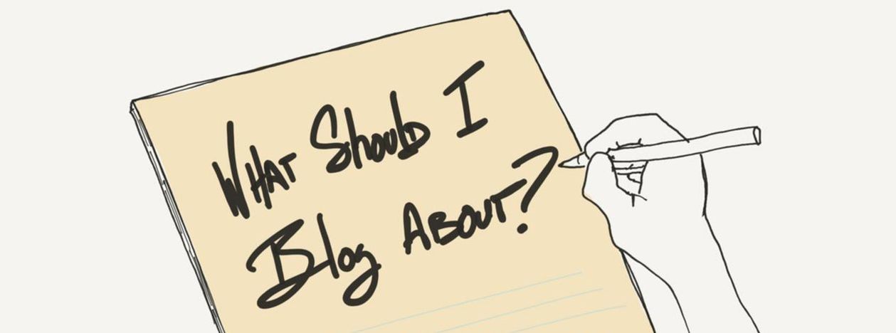 what topics should i blog about